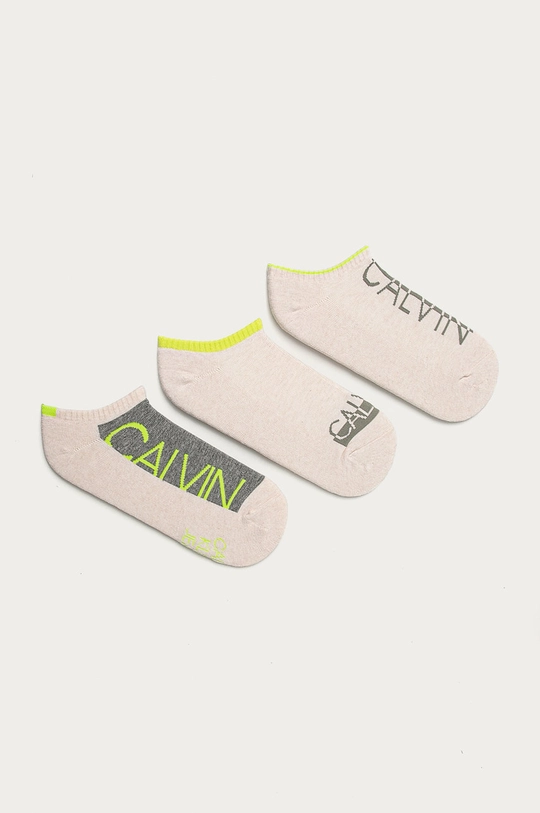 beżowy Calvin Klein Skarpetki (3-pack) Damski