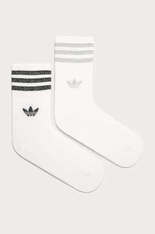 biela adidas Originals - Ponožky (2-pak) GN3069 Dámsky