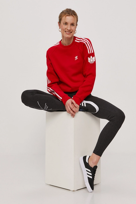 сірий Легінси adidas Originals