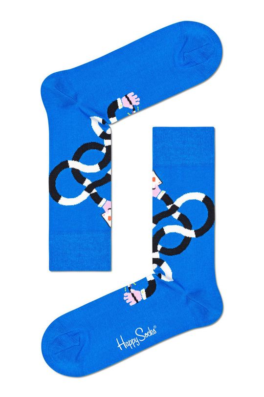albastru Happy Socks - Sosete Magic Hands De femei