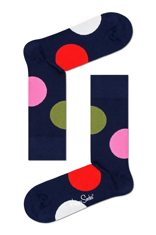 granatowy Happy Socks - Skarpetki Jumbo Dot Damski