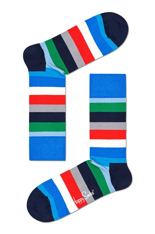 multicolor Happy Socks - Skarpetki Stripe Damski