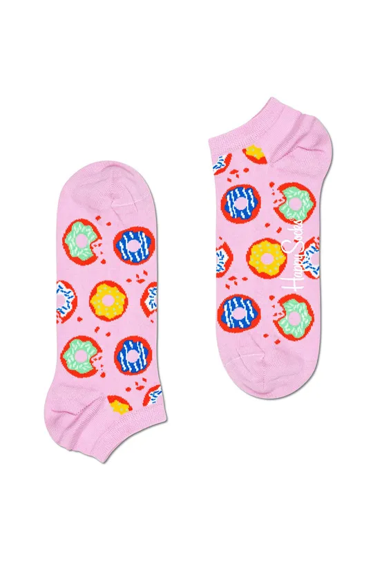 розовый Happy Socks - Носки Donut Low Женский