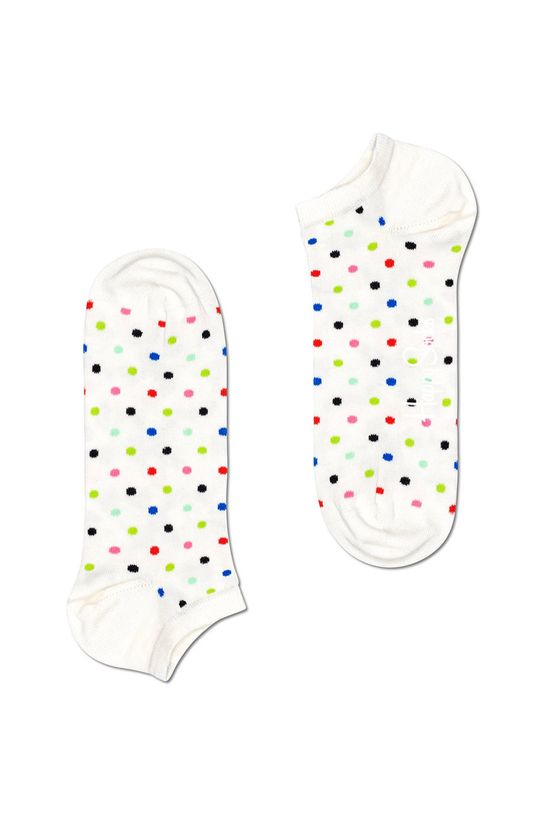 бял Happy Socks - Чорапи Dot Low Жіночий