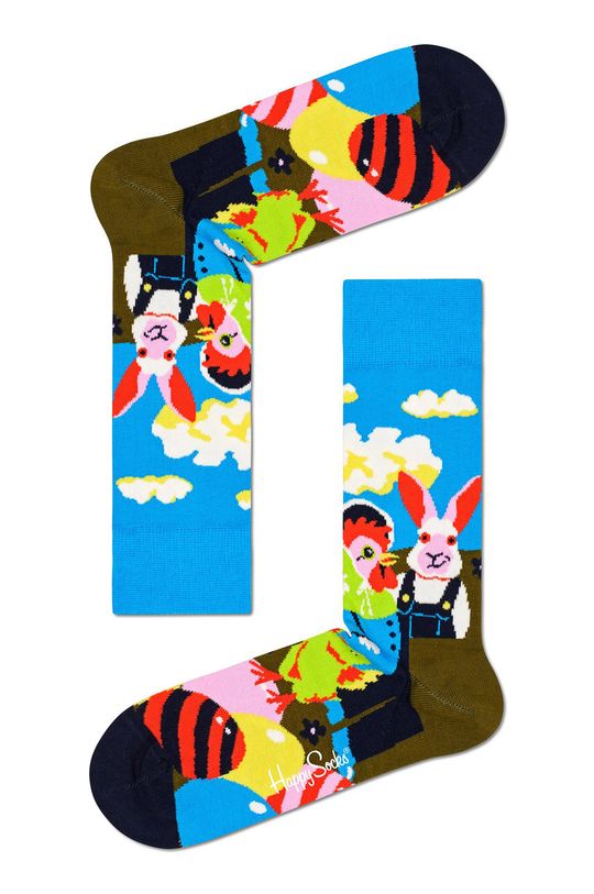 многоцветен Happy Socks - Чорапи Easter Socks Gift Set (3 чифта) Жіночий