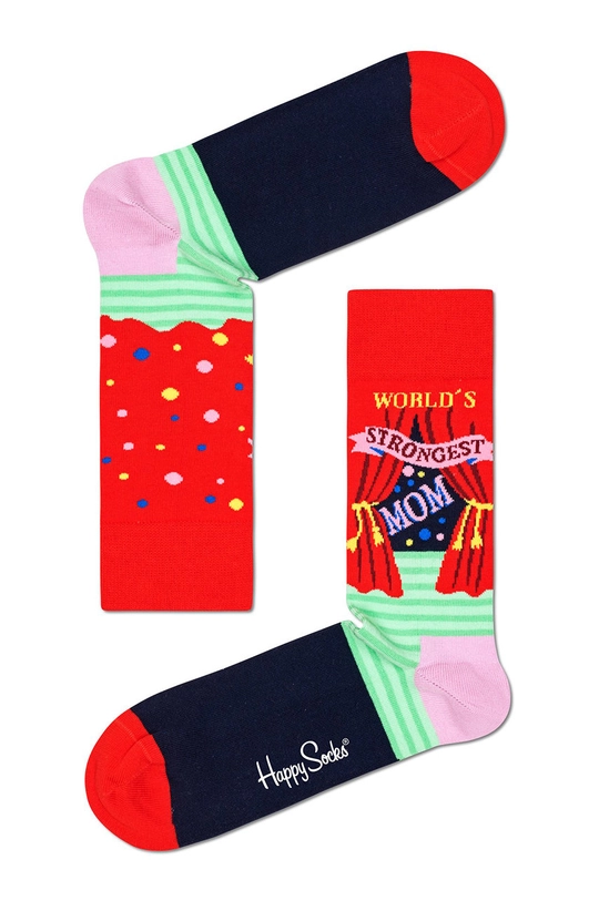 барвистий Happy Socks - Шкарпетки Mother's Day (3-pack) Жіночий