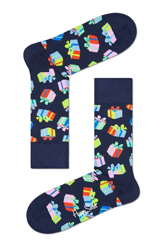 granatowy Happy Socks - Skarpetki Birthday Gift Damski
