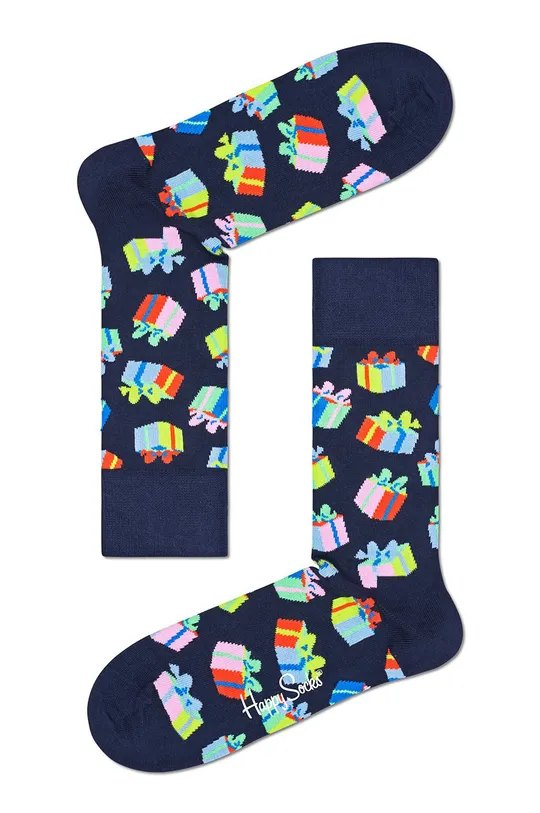 Happy Socks - Ponožky Happy Birthday (3-pak)  86% Bavlna, 2% Elastan, 12% Polyamid