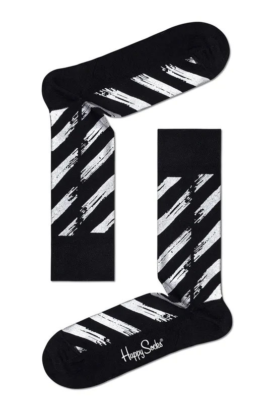 čierna Happy Socks - Ponožky The Silver Lining Dámsky