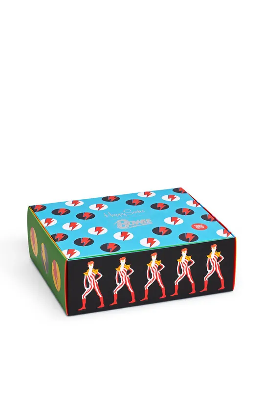 мультиколор Happy Socks - Носки Bowie Gift Set (3-PACK)