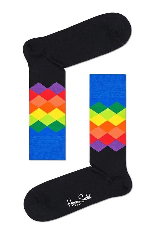 Happy Socks - Шкарпетки Classic Multi-Color (3-PACK) барвистий
