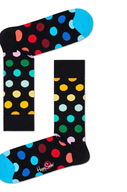 Happy Socks - Skarpetki Classic Multi-Color (3-PACK) 86 % Bawełna, 2 % Elastan, 12 % Poliamid