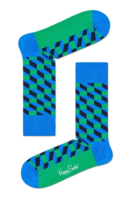Happy Socks - Ponožky Navy Socks Gift Set (4-pak) viacfarebná