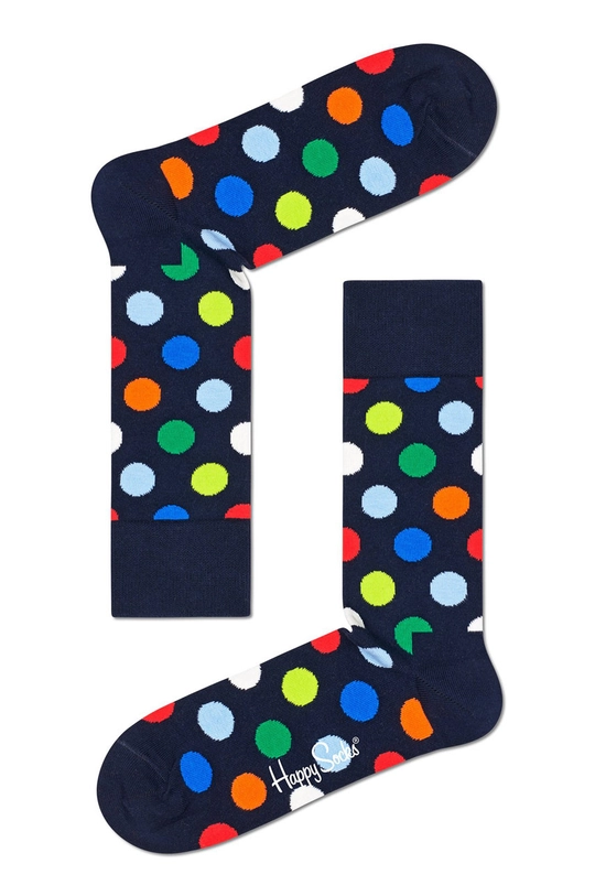 Happy Socks - Ponožky Navy Socks Gift Set (4-pak)  86% Bavlna, 2% Elastan, 12% Polyamid