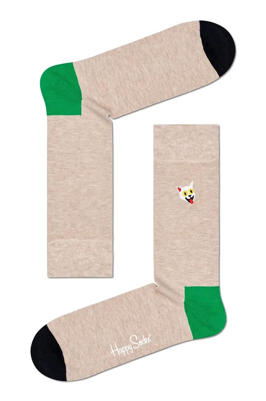 viacfarebná Happy Socks - Ponožky Animal Socks Gift Set (5-pak)