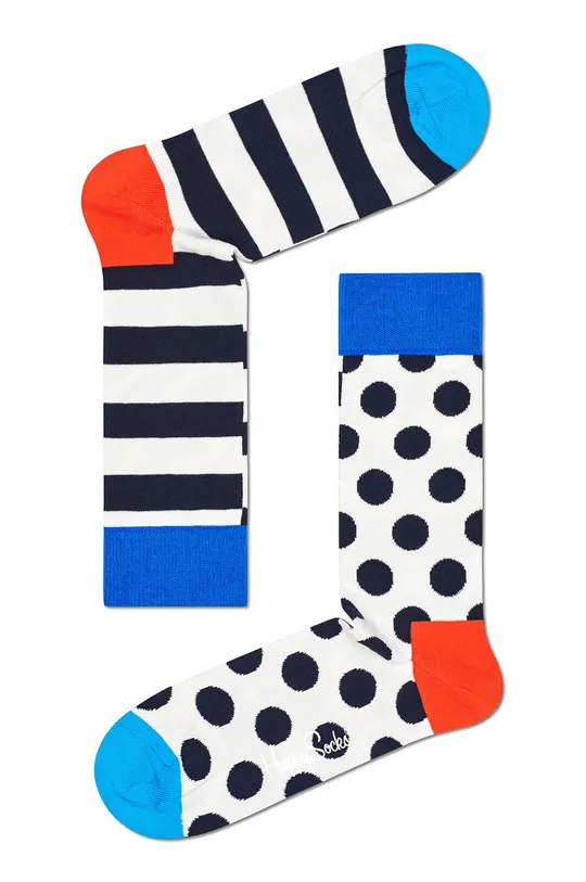 biela Ponožky Happy Socks Dámsky