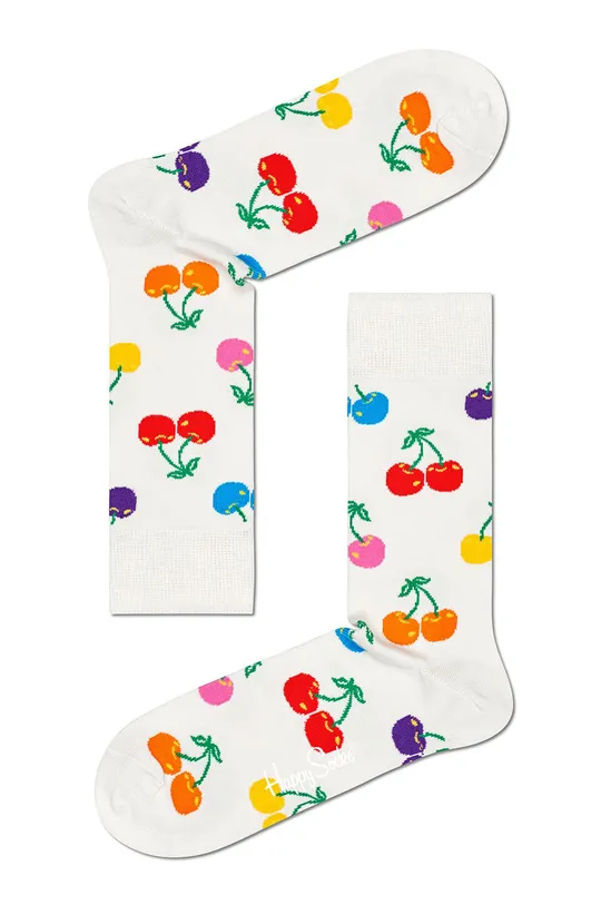 fehér Happy Socks zokni Női