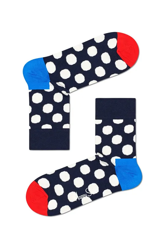 tmavomodrá Ponožky Happy Socks Dámsky