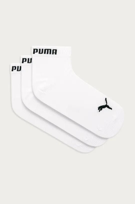 bianco Puma calzini (pacco da 3) Donna