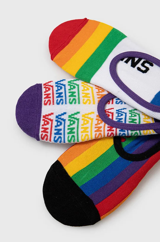 Ponožky Vans (3-pack) viacfarebná