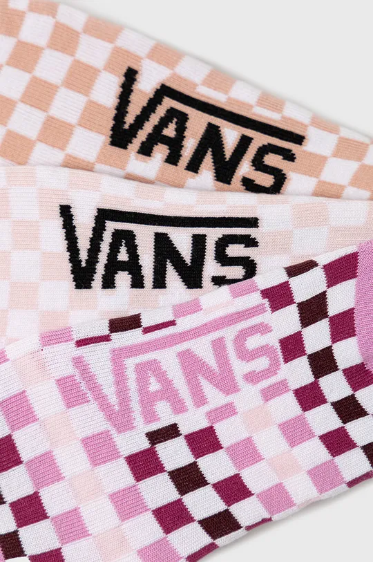 Носки Vans (3-pack) розовый