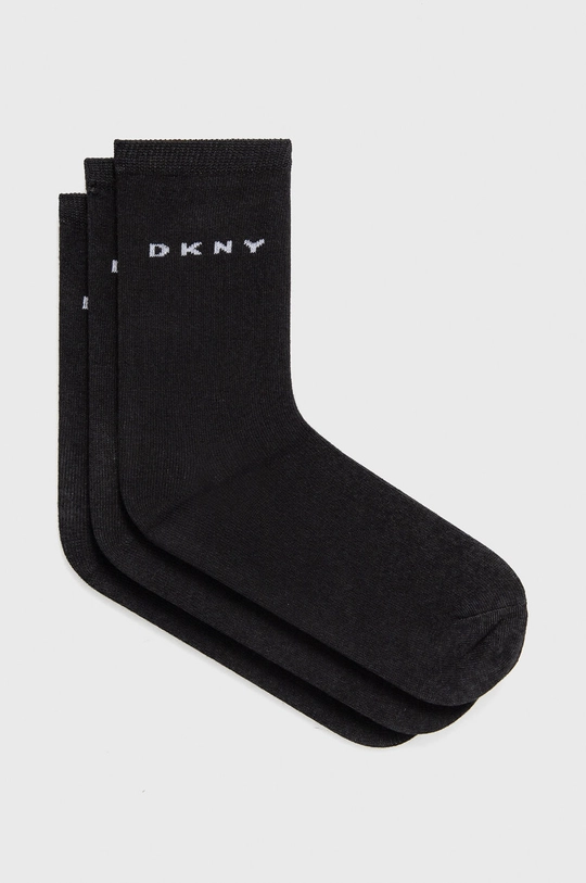 czarny Dkny skarpetki (3-pack) S4.0030 Damski