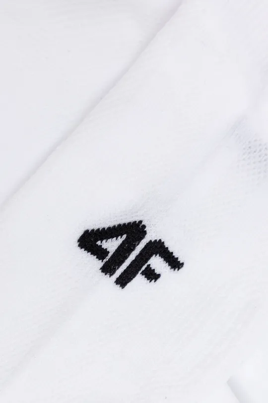 4F - Ponožky (3-pak) biela