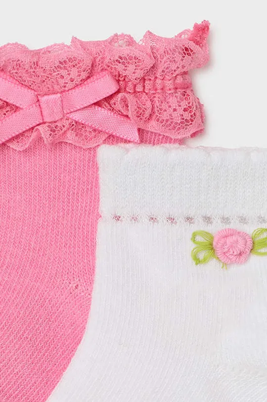 Mayoral - Detské ponožky (2-pak) ružová