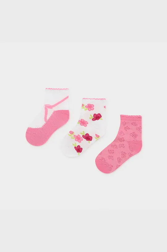 rózsaszín Mayoral - Gyerek zokni (3 pár) Lány