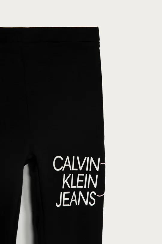 Calvin Klein Jeans - Gyerek legging 104-176 cm fekete