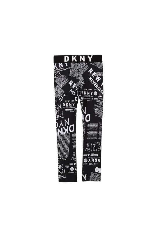 čierna Dkny - Detské legíny 156-162 cm Dievčenský