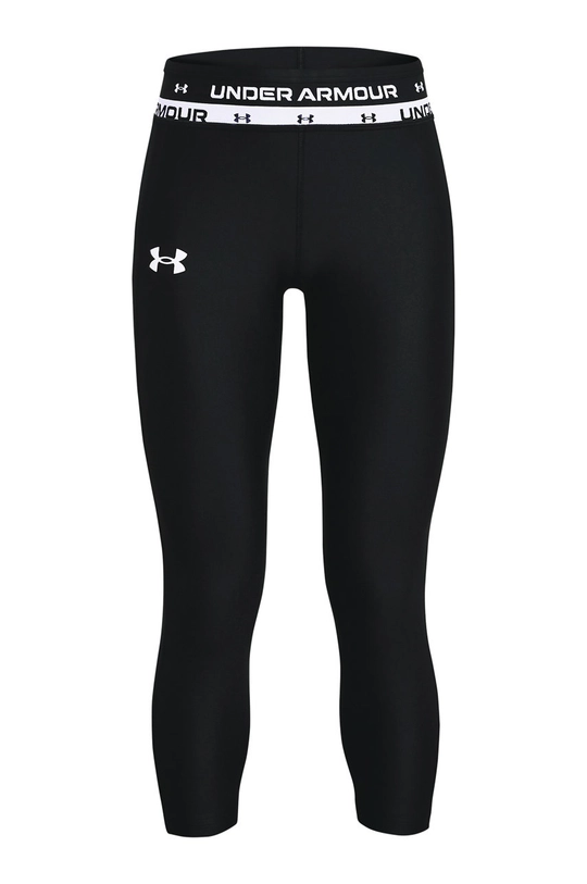 czarny Under Armour Legginsy dziecięce 1361237 Dziewczęcy