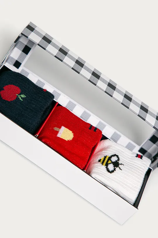 Tommy Hilfiger - Шкарпетки для немовлят (3-pack) барвистий