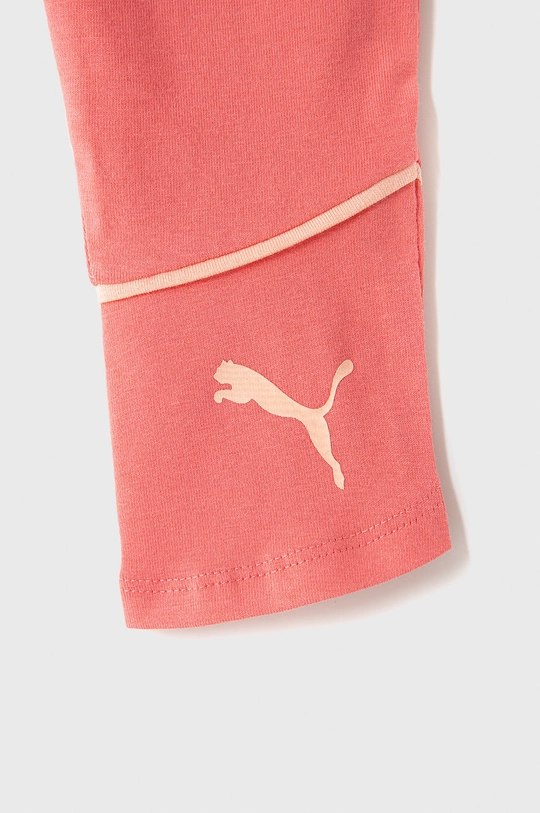 Puma Legginsy dziecięce 586176 Materiał zasadniczy: 95 % Bawełna, 5 % Elastan, Wykończenie: 100 % Bawełna