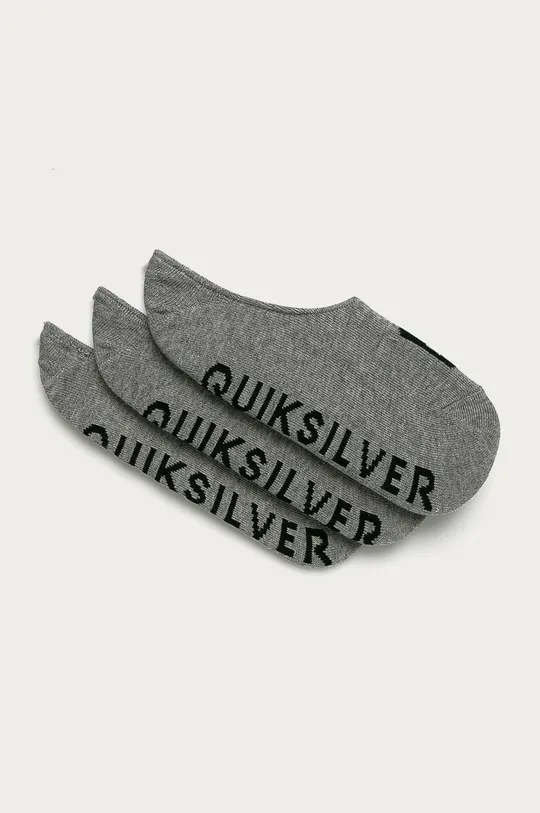 серый Quiksilver - Короткие носки (3-pack) Мужской