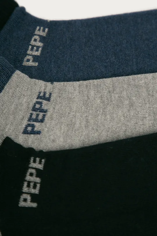 Pepe Jeans - Ponožky Anthony (3-pak) tmavomodrá