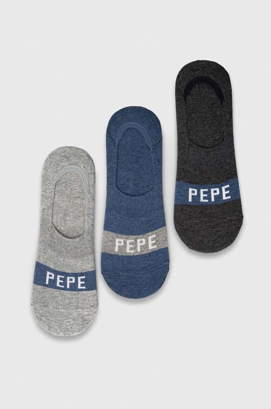 szary Pepe Jeans Skarpetki BOAZ (3-pack) Męski