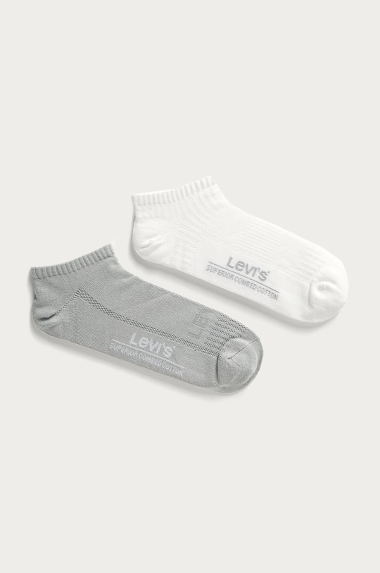 biały Levi's Skarpetki (2-pack) Męski