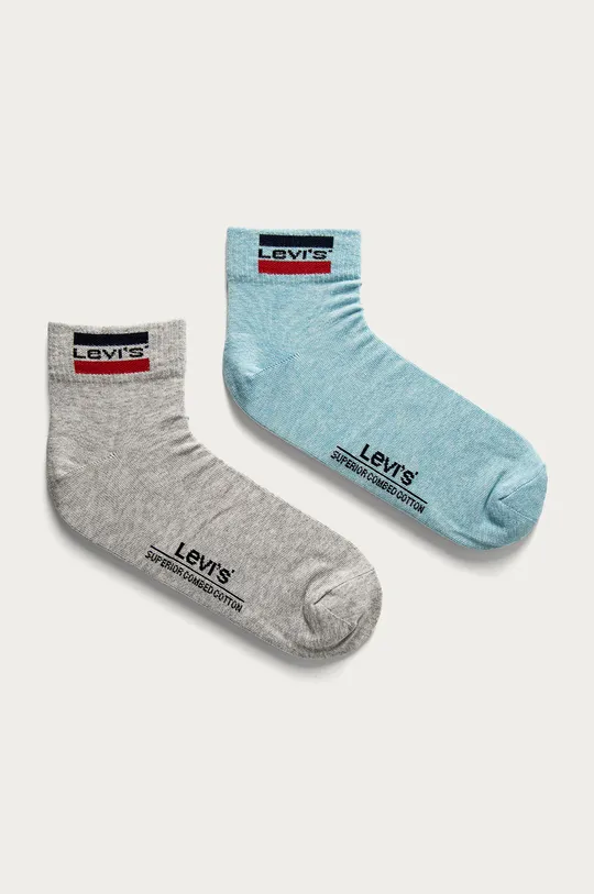 modrá Ponožky Levi's Pánsky