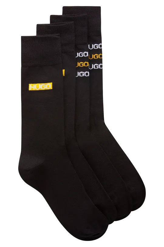 čierna Hugo - Ponožky (2-pak) Pánsky