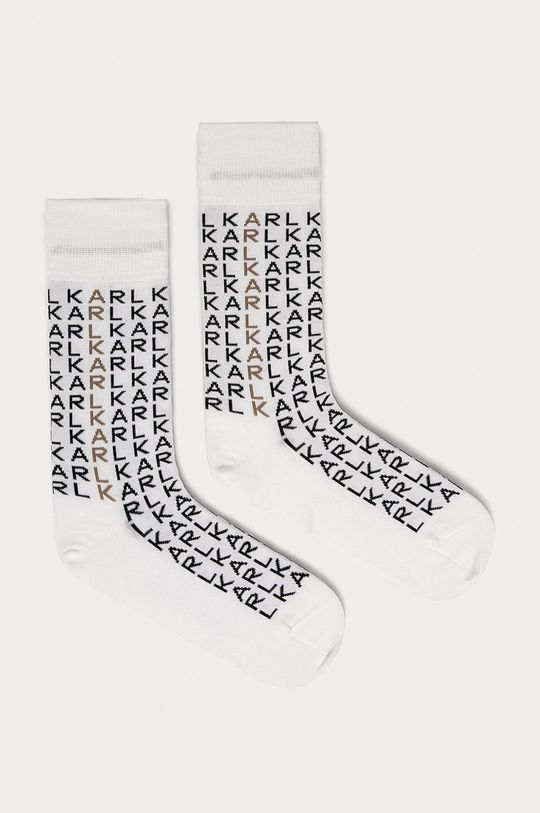 biela Karl Lagerfeld - Ponožky Pánsky