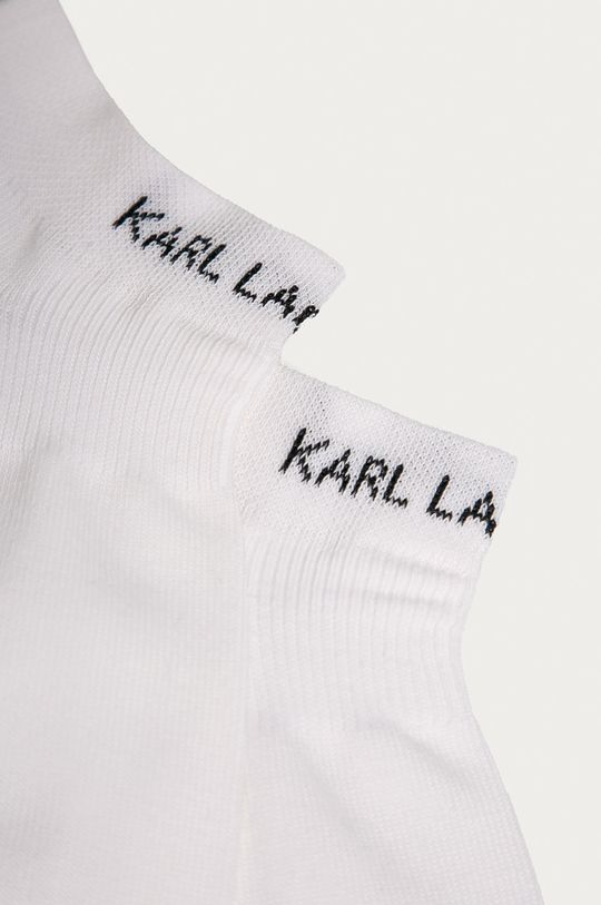 Karl Lagerfeld - Ponožky biela
