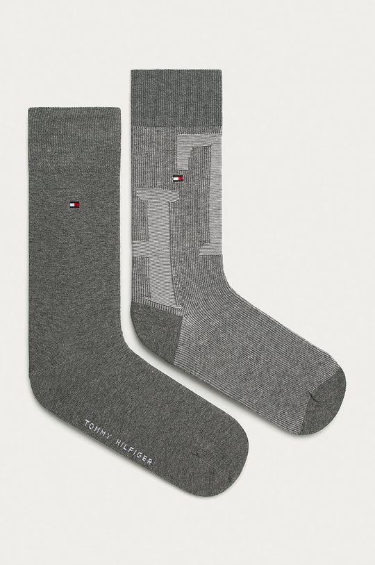 šedá Tommy Hilfiger - Ponožky (2-pack) Pánský