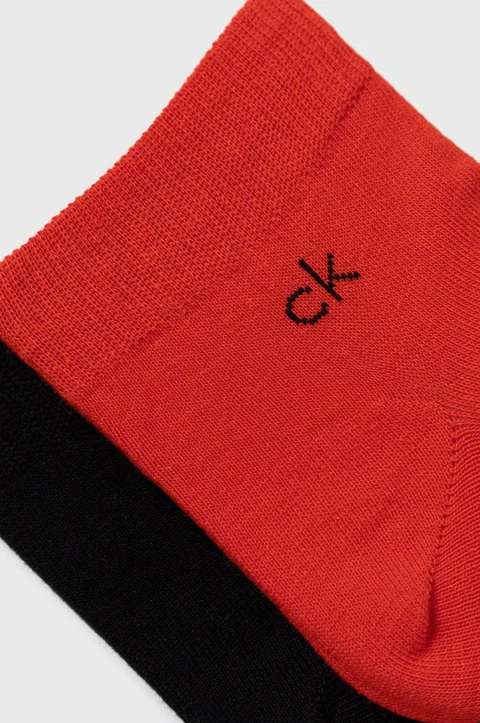 Calvin Klein - Skarpetki (2-pack) czerwony
