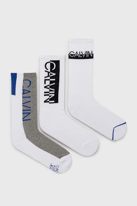 biela Ponožky Calvin Klein Pánsky