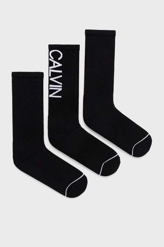 czarny Calvin Klein Skarpetki (3-pack) Męski