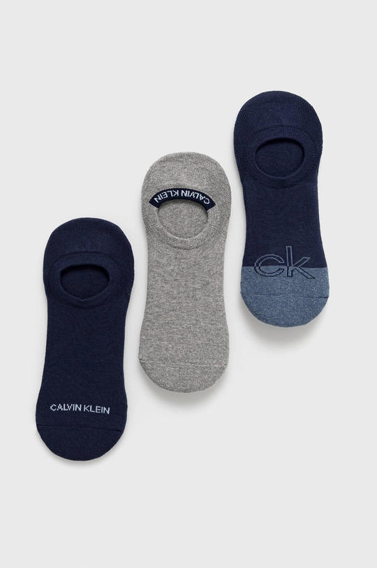 granatowy Calvin Klein Skarpetki (3-pack) Męski