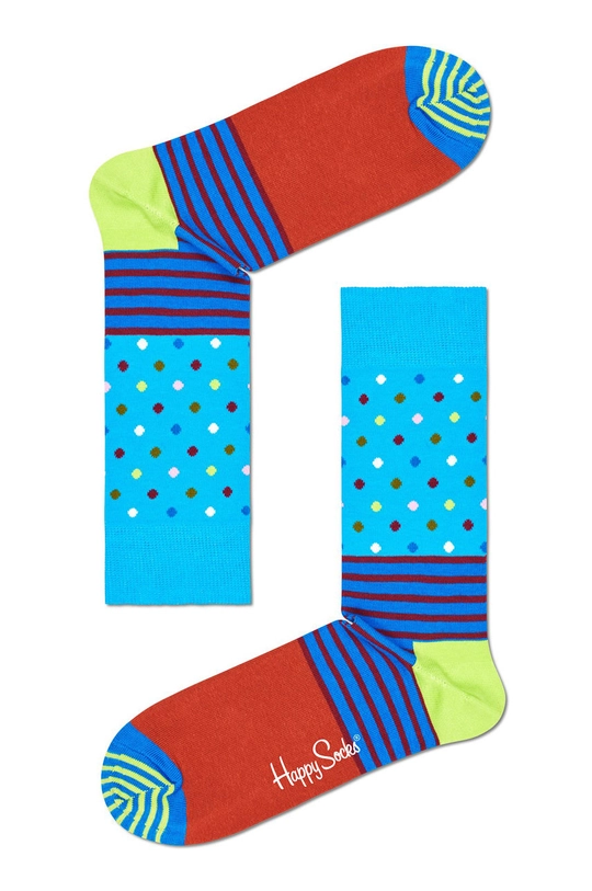 viacfarebná Happy Socks - Ponožky Stripes And Dots Pánsky