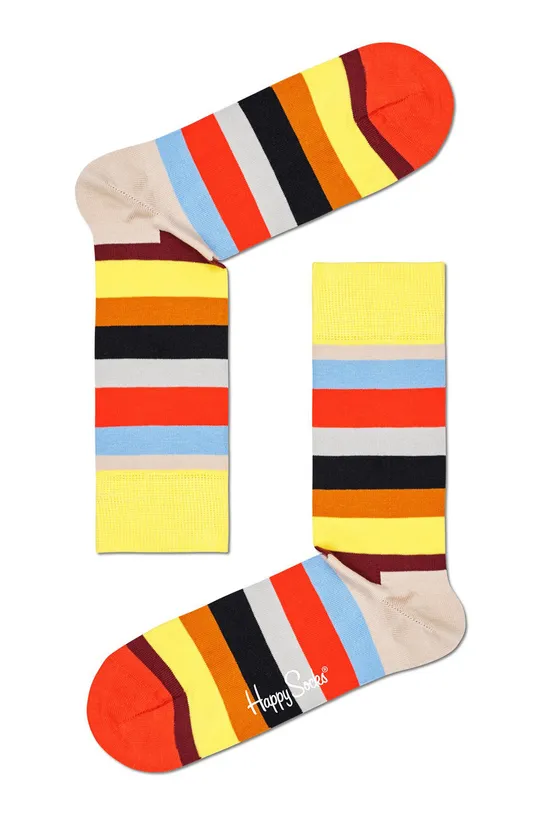 többszínű Happy Socks - Gyerek zokni Stripe Férfi