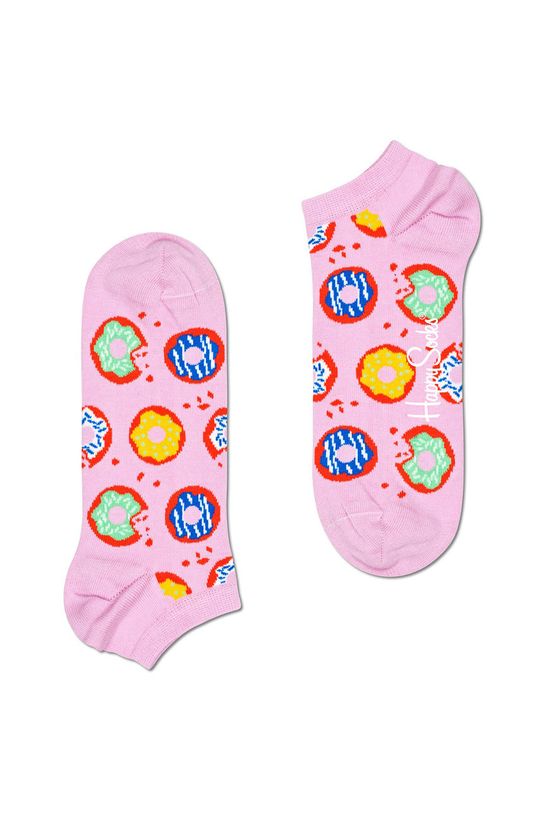 roz Happy Socks - Sosete Donut Low De bărbați